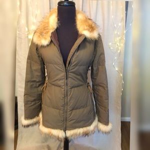 COPY - Sportmax Down Parka with Corset Lacing